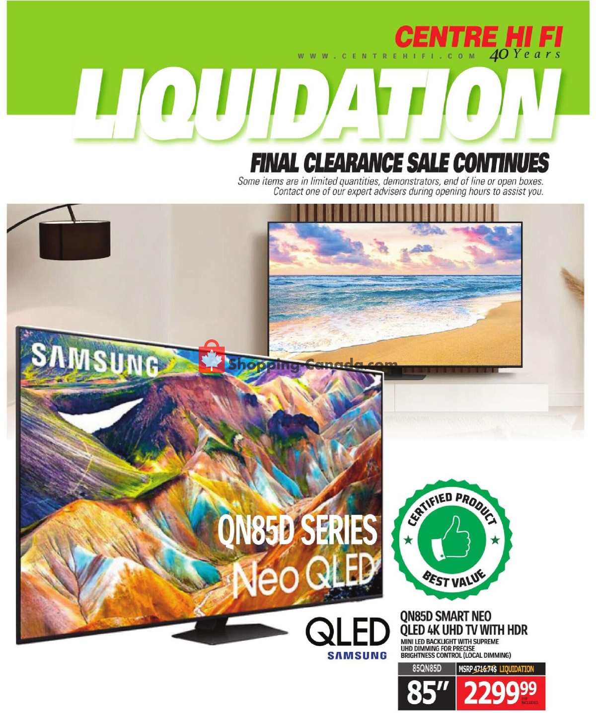 Centre Hi-Fi flyer from Friday April 24, 2026 to Thursday April 30, 2026 - page 77