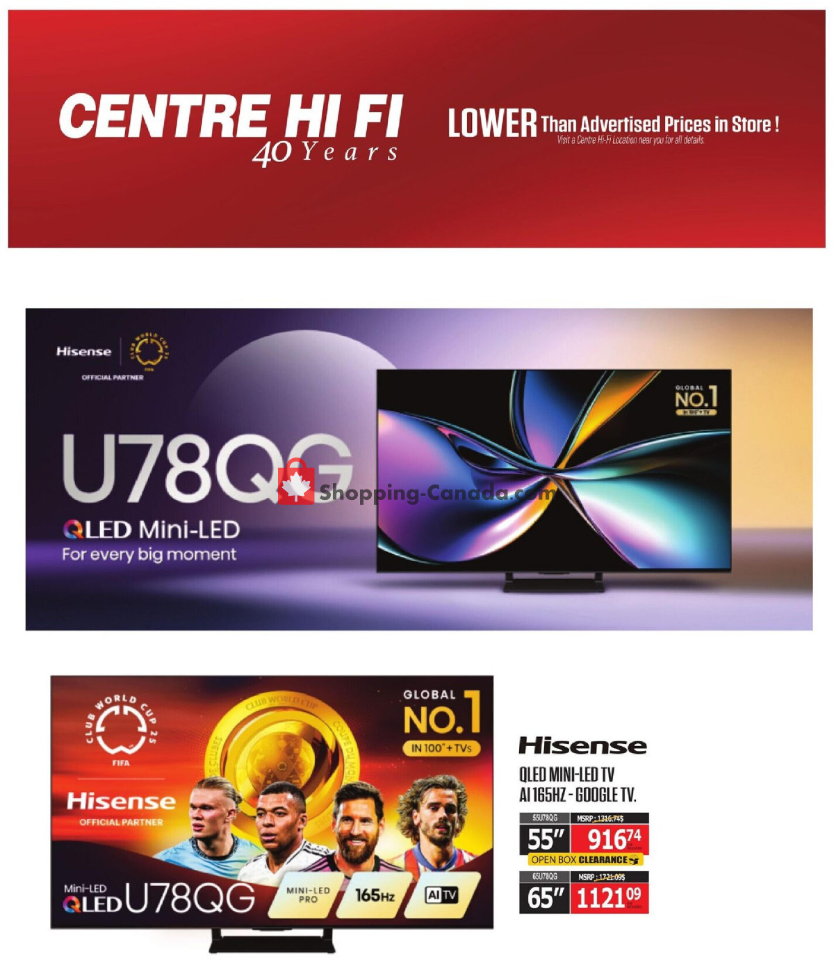 Centre Hi-Fi flyer from Friday August 14, 2026 to Thursday August 20, 2026 - page 36