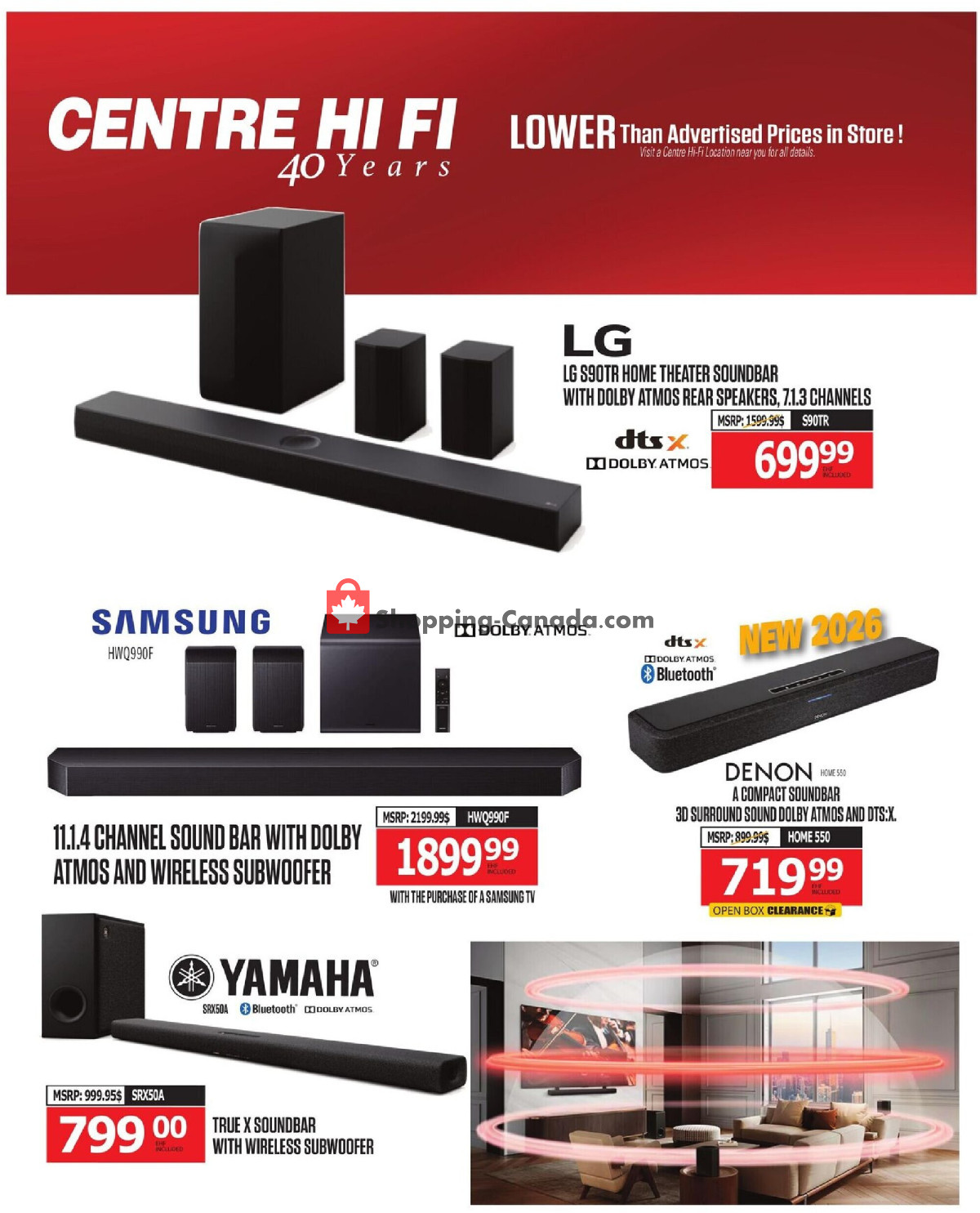 Centre Hi-Fi flyer from Friday August 14, 2026 to Thursday August 20, 2026 - page 44
