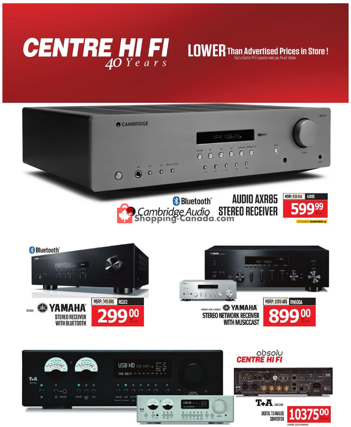 Centre Hi-Fi flyer from Friday August 14, 2026 to Thursday August 20, 2026 - page 56