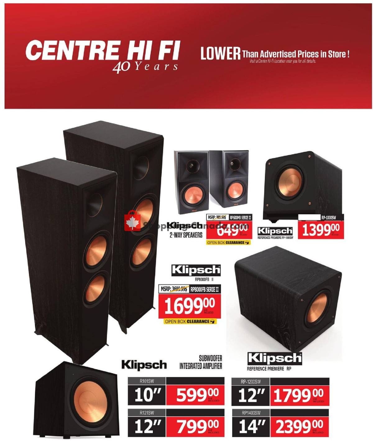 Centre Hi-Fi flyer from Friday August 14, 2026 to Thursday August 20, 2026 - page 72