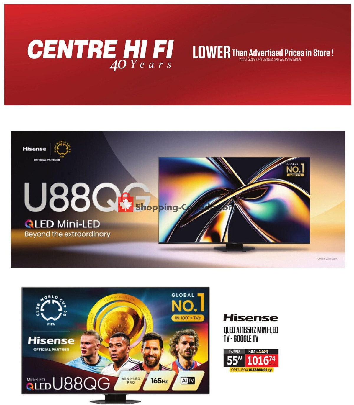 Centre Hi-Fi flyer from Friday August 21, 2026 to Thursday August 27, 2026 - page 36