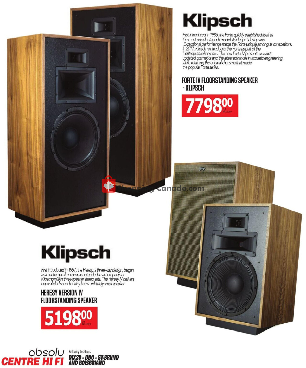 Centre Hi-Fi flyer from Friday August 21, 2026 to Thursday August 27, 2026 - page 72