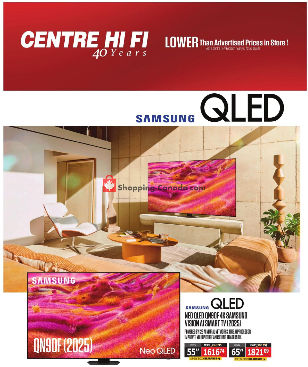 Centre Hi-Fi flyer from Friday August 28, 2026 to Thursday September 3, 2026 - page 38