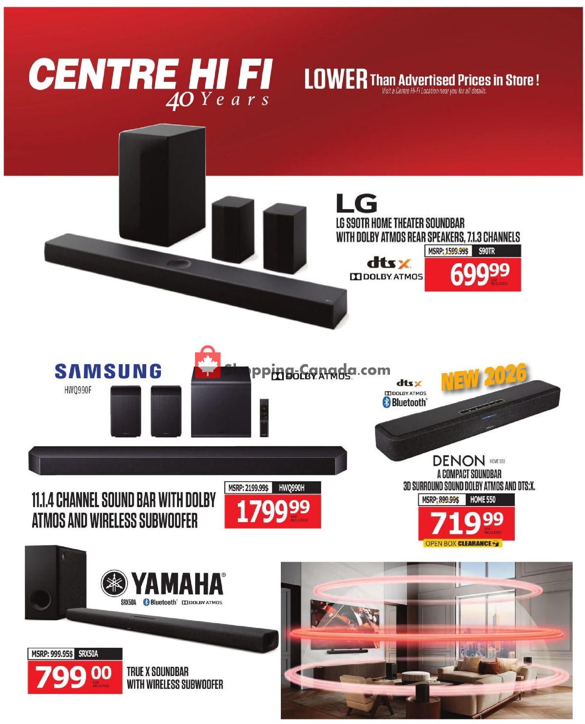 Centre Hi-Fi flyer from Friday August 28, 2026 to Thursday September 3, 2026 - page 50