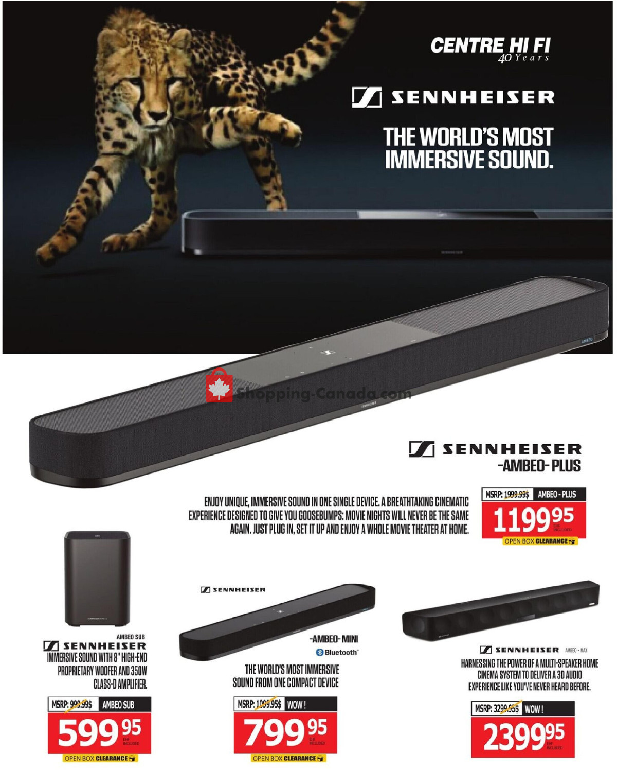 Centre Hi-Fi flyer from Friday August 28, 2026 to Thursday September 3, 2026 - page 52