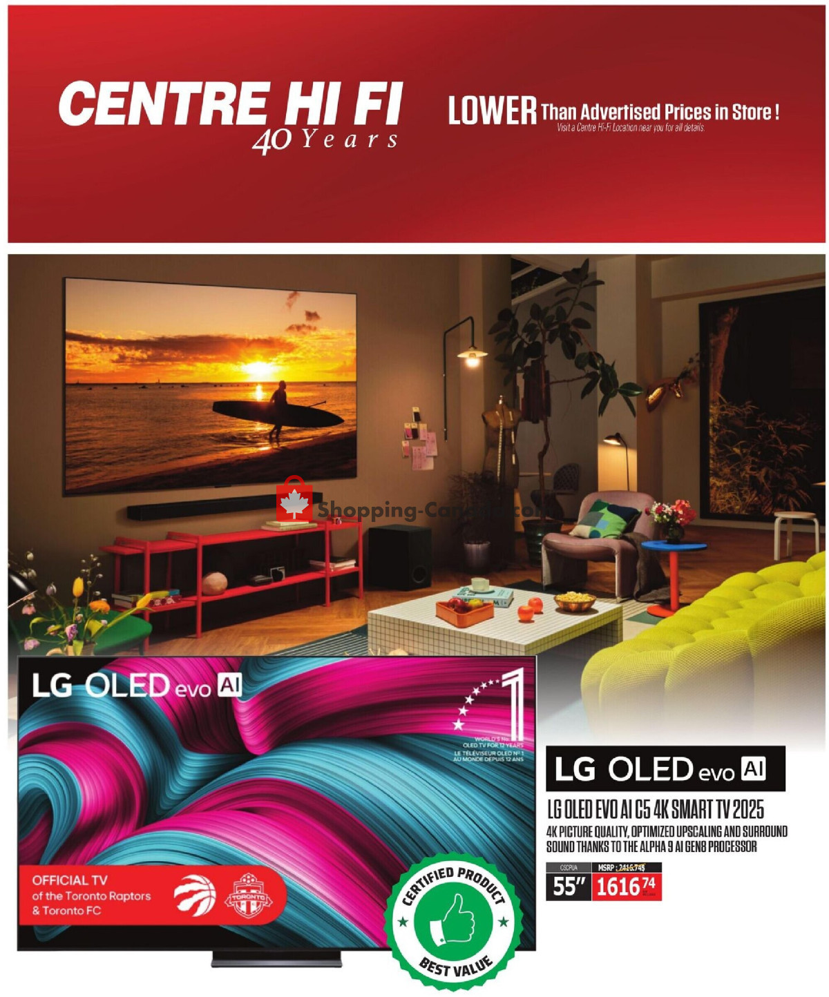 Centre Hi-Fi flyer from Friday August 7, 2026 to Thursday August 13, 2026 - page 33