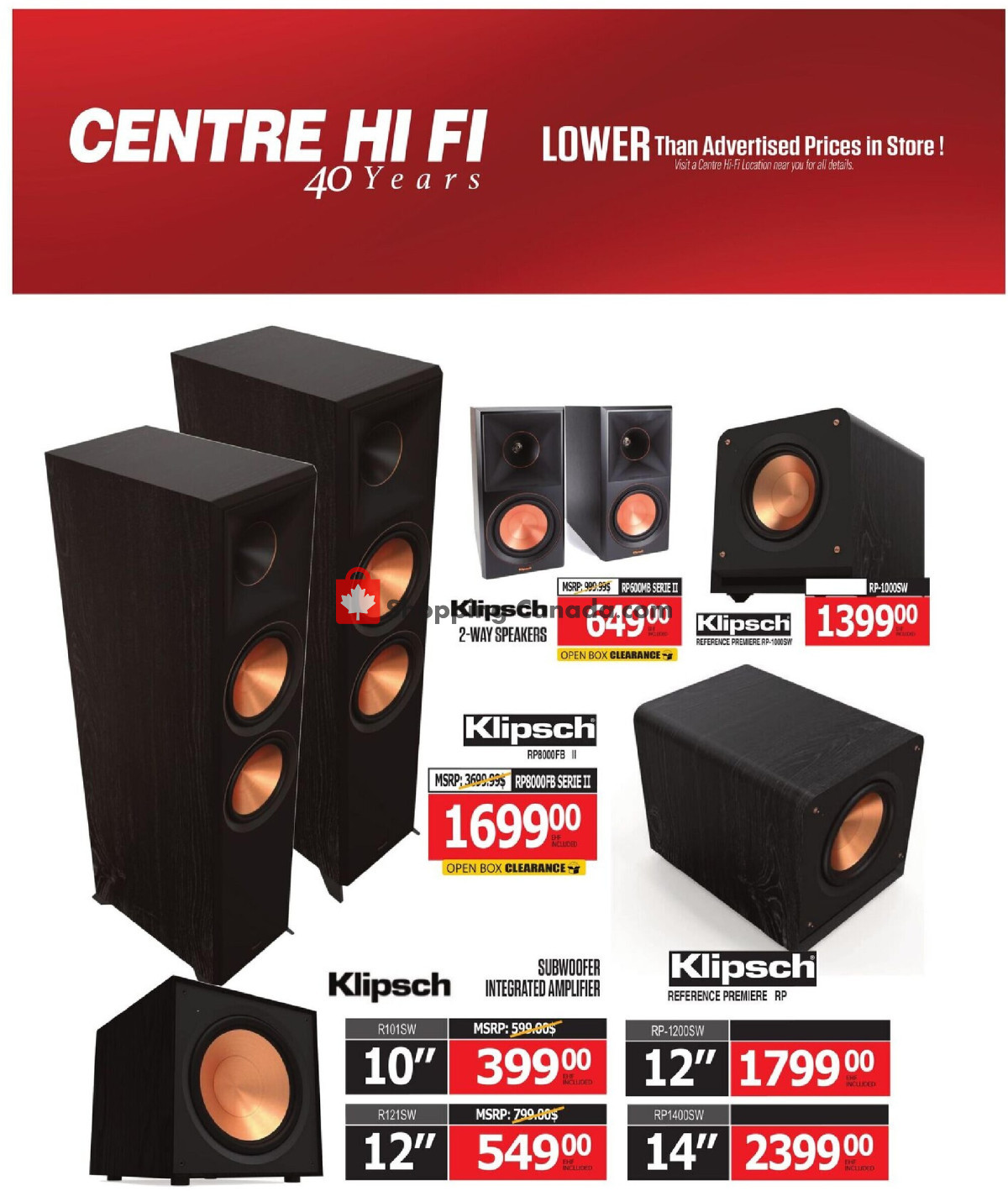 Centre Hi-Fi flyer from Friday August 7, 2026 to Thursday August 13, 2026 - page 72