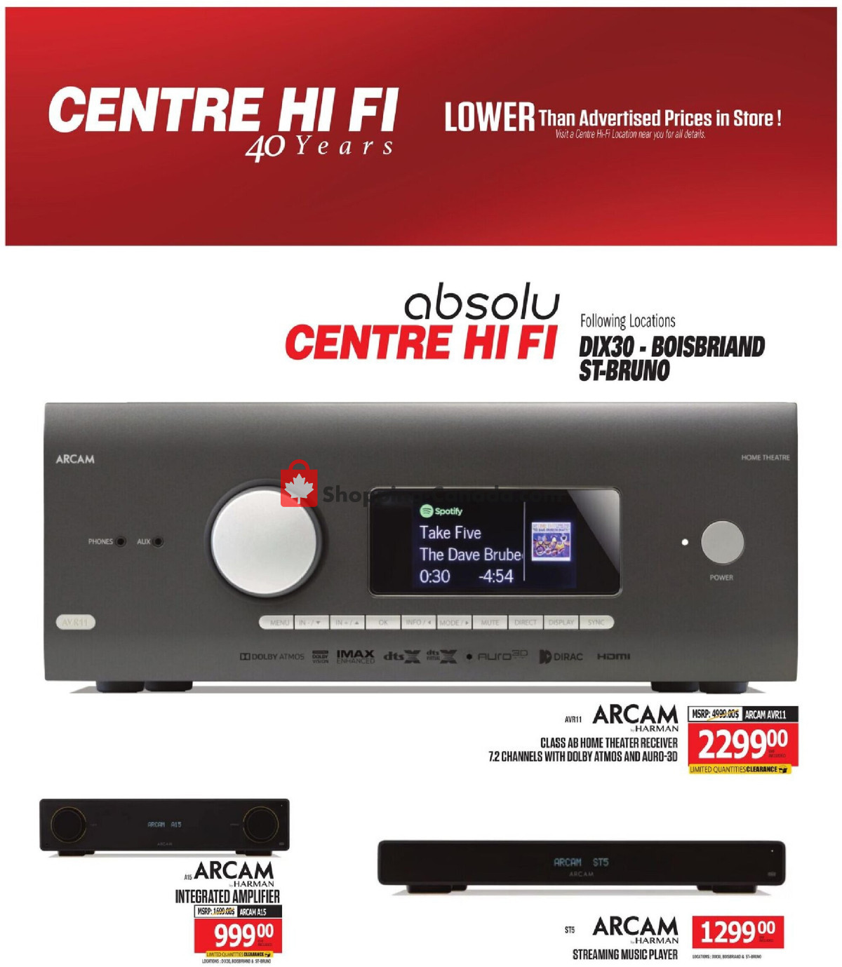 Centre Hi-Fi flyer from Friday July 17, 2026 to Thursday July 23, 2026 - page 56