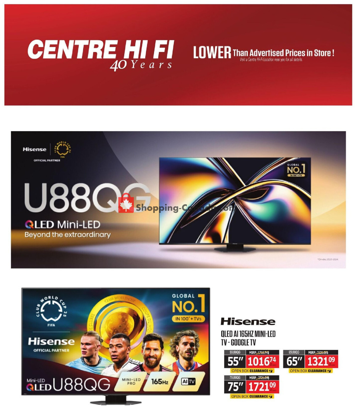 Centre Hi-Fi flyer from Friday July 24, 2026 to Thursday July 30, 2026 - page 38