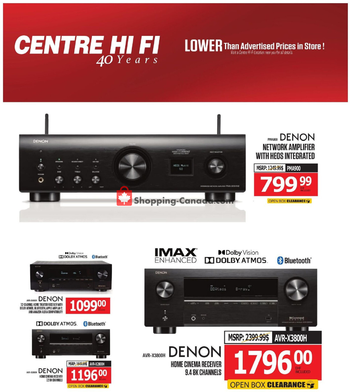 Centre Hi-Fi flyer from Friday July 3, 2026 to Thursday July 9, 2026 - page 59