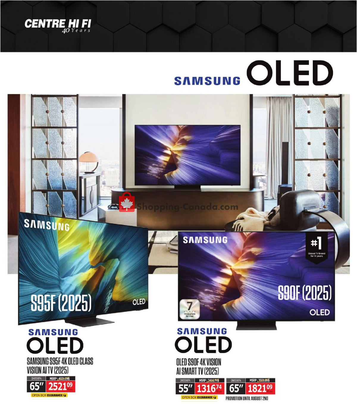 Centre Hi-Fi flyer from Friday July 31, 2026 to Thursday August 6, 2026 - page 27