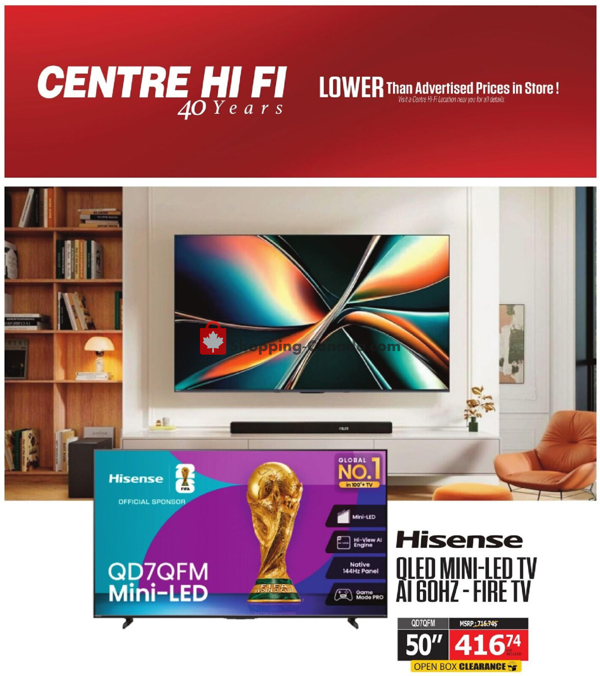 Centre Hi-Fi flyer from Friday July 31, 2026 to Thursday August 6, 2026 - page 35