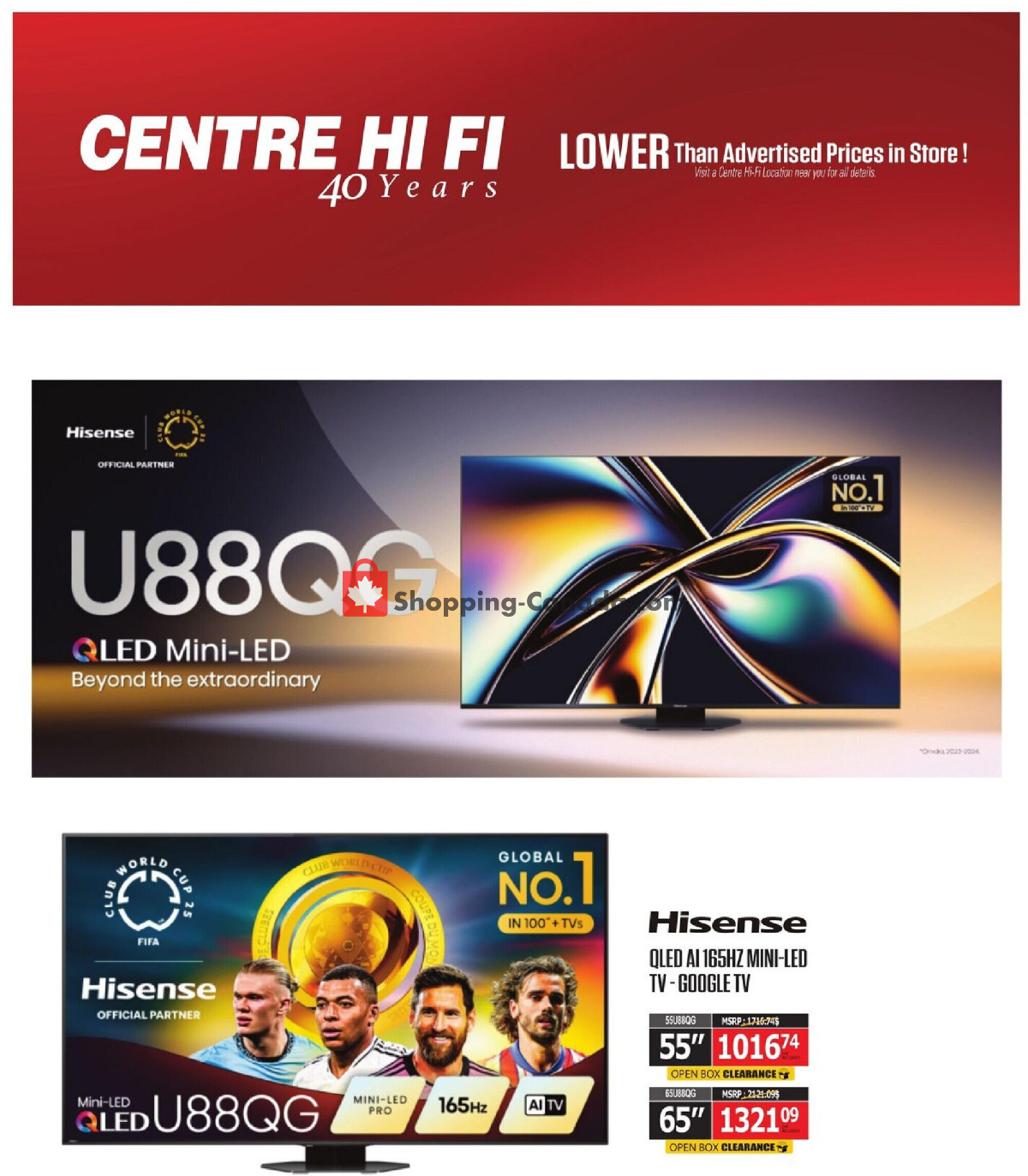 Centre Hi-Fi flyer from Friday July 31, 2026 to Thursday August 6, 2026 - page 38