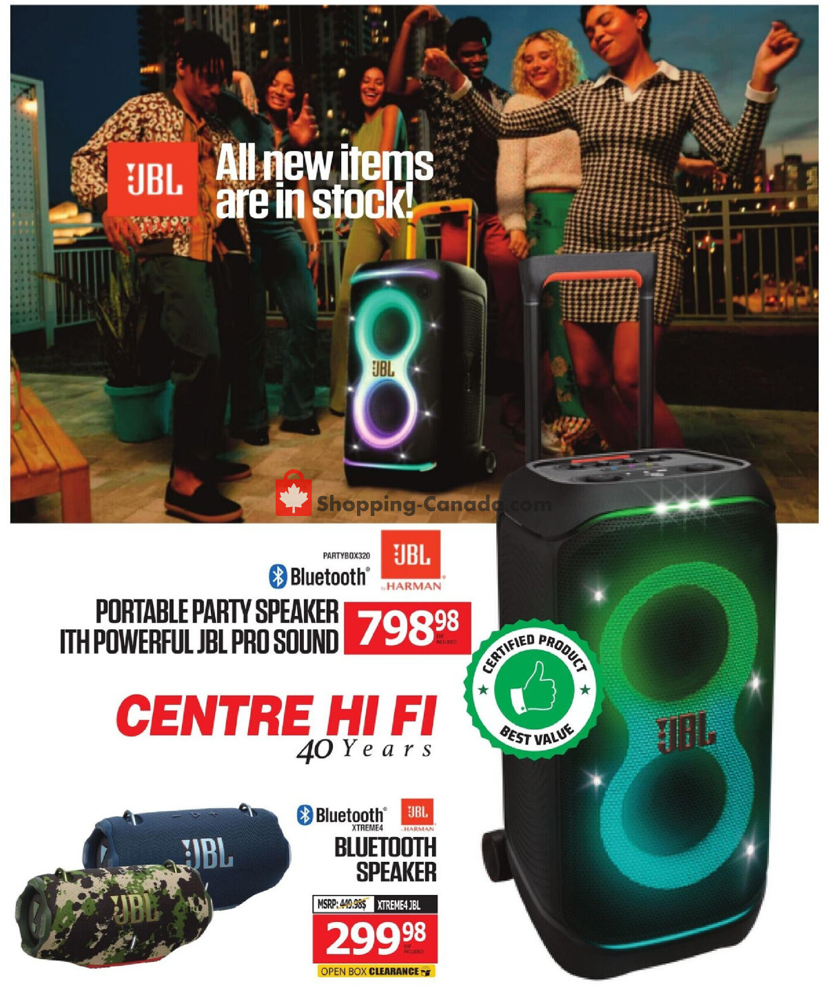 Centre Hi-Fi flyer from Friday July 31, 2026 to Thursday August 6, 2026 - page 4