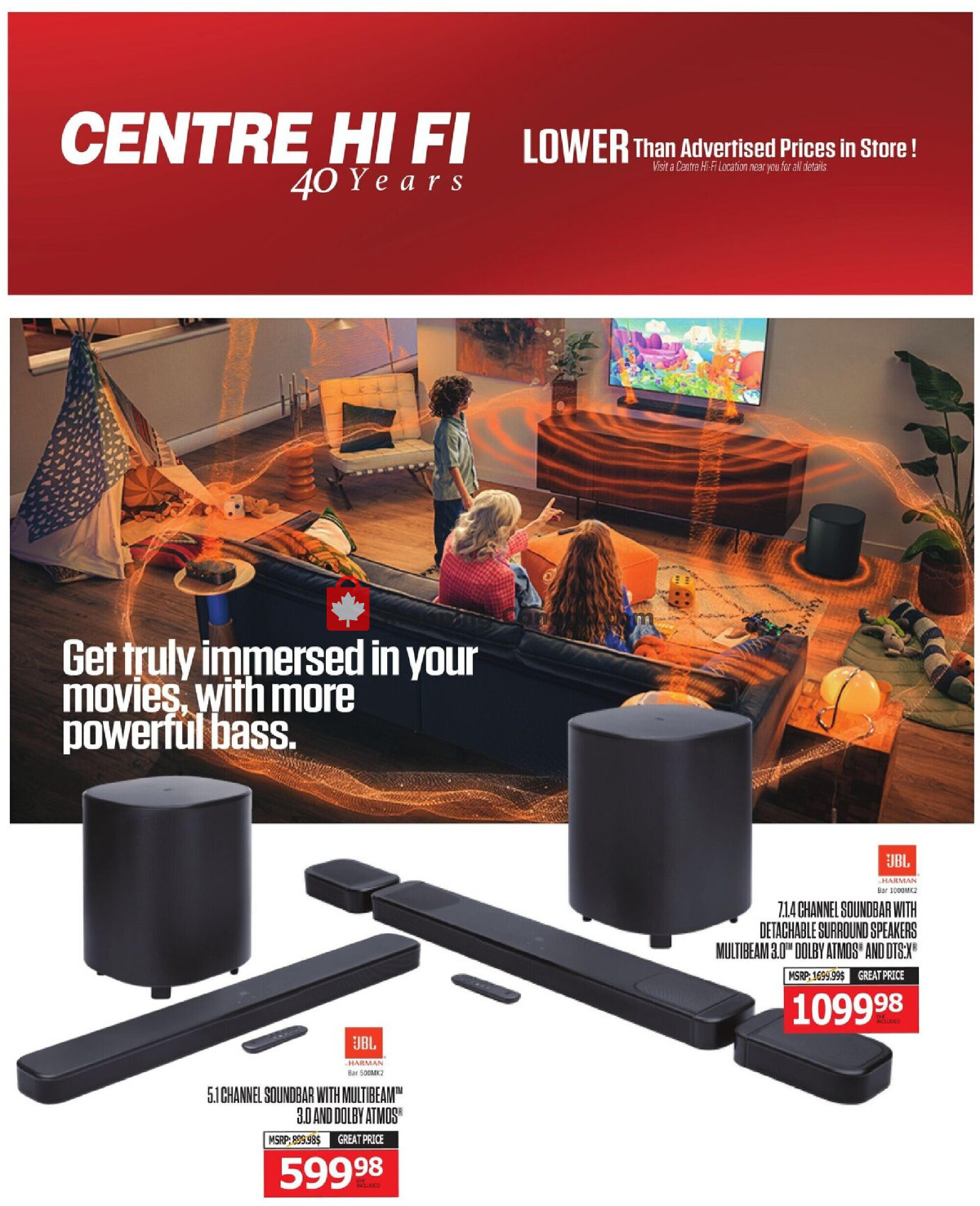 Centre Hi-Fi flyer from Friday July 31, 2026 to Thursday August 6, 2026 - page 44