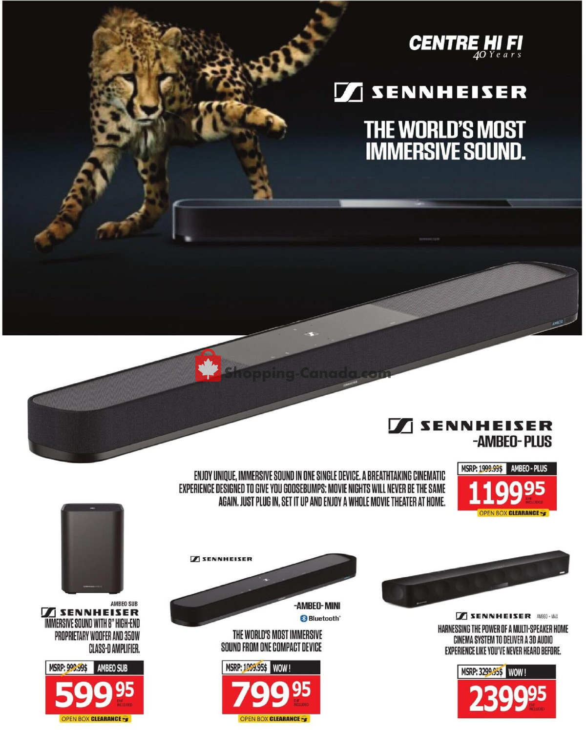 Centre Hi-Fi flyer from Friday July 31, 2026 to Thursday August 6, 2026 - page 47