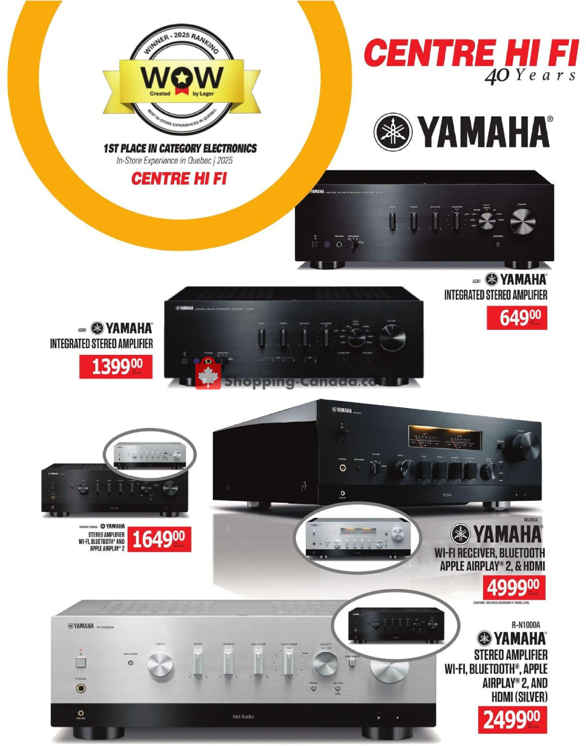 Centre Hi-Fi flyer from Friday July 31, 2026 to Thursday August 6, 2026 - page 54