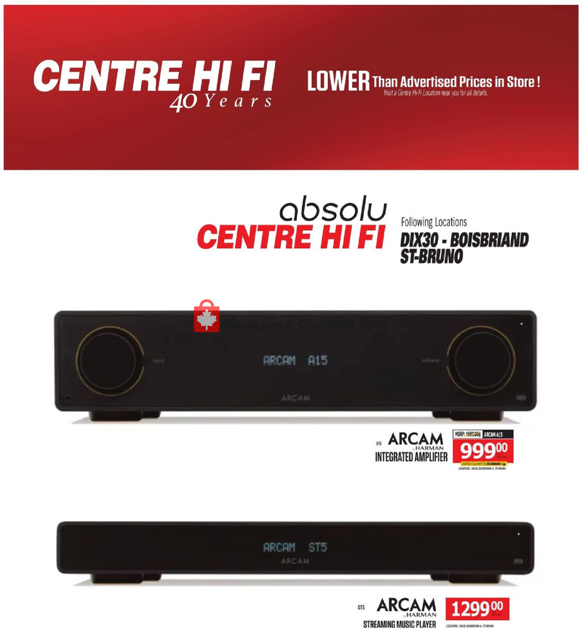 Centre Hi-Fi flyer from Friday July 31, 2026 to Thursday August 6, 2026 - page 55