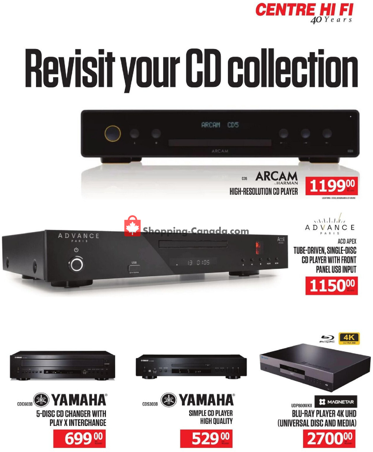 Centre Hi-Fi flyer from Friday July 31, 2026 to Thursday August 6, 2026 - page 65