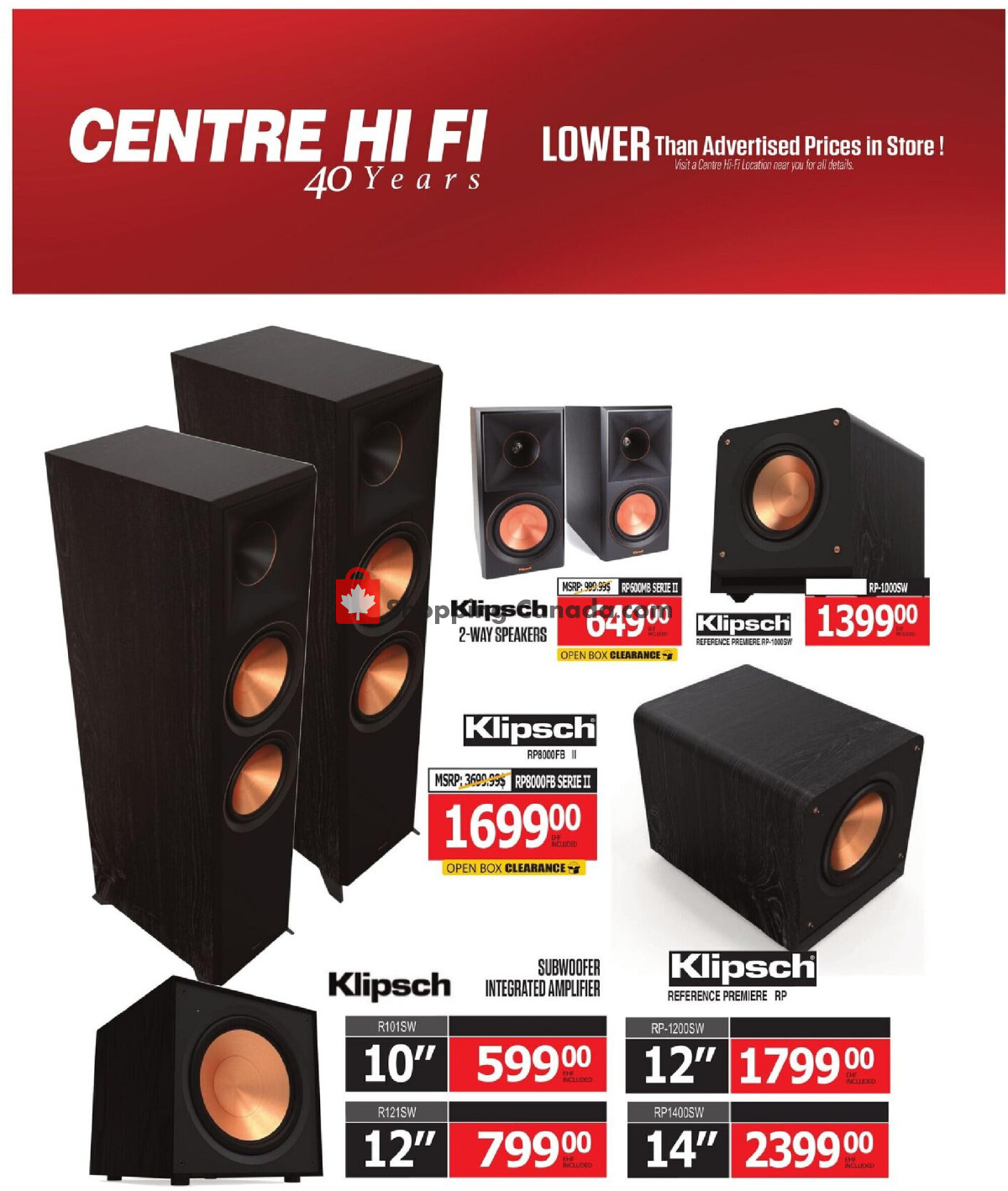Centre Hi-Fi flyer from Friday July 31, 2026 to Thursday August 6, 2026 - page 73