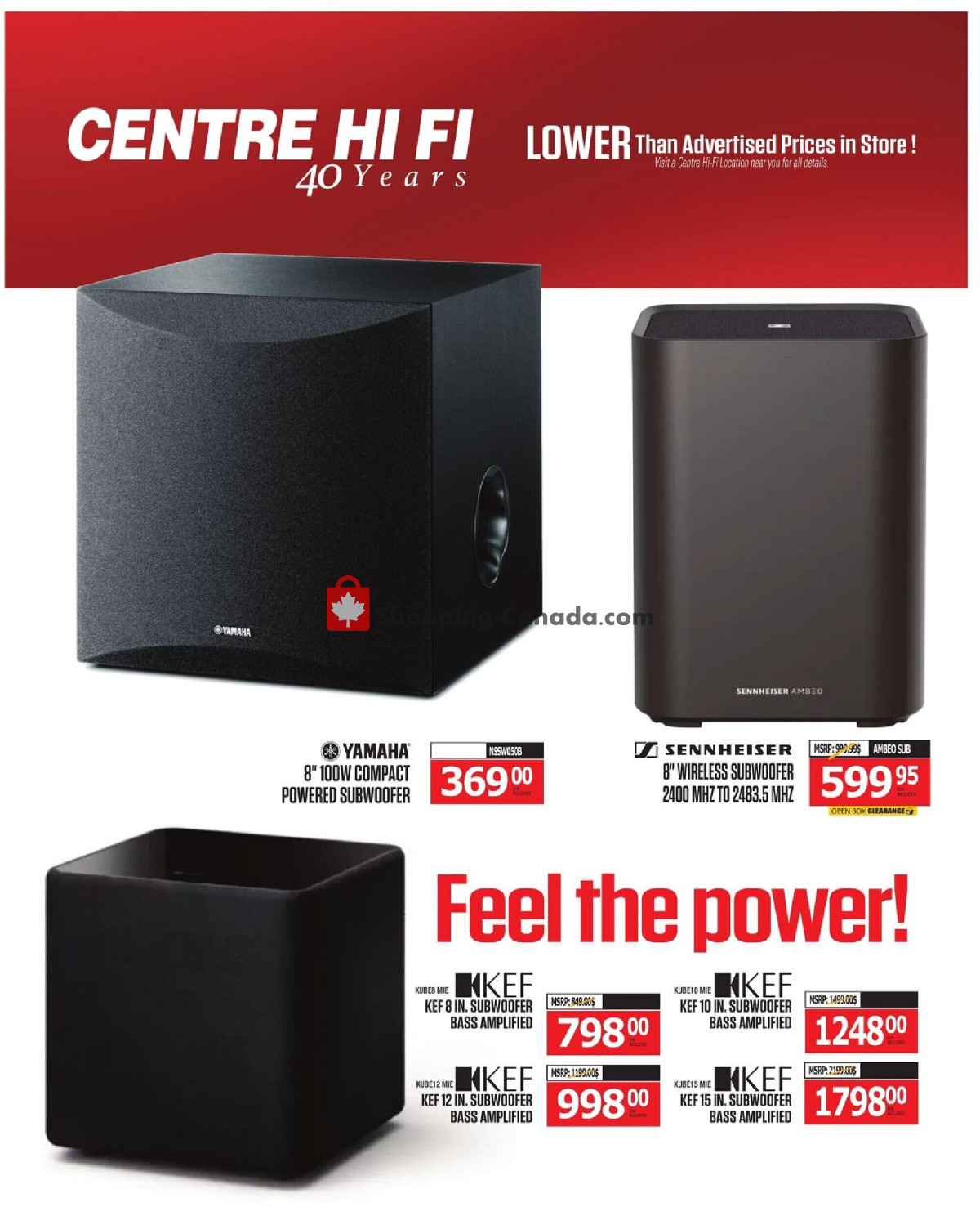 Centre Hi-Fi flyer from Friday July 31, 2026 to Thursday August 6, 2026 - page 81