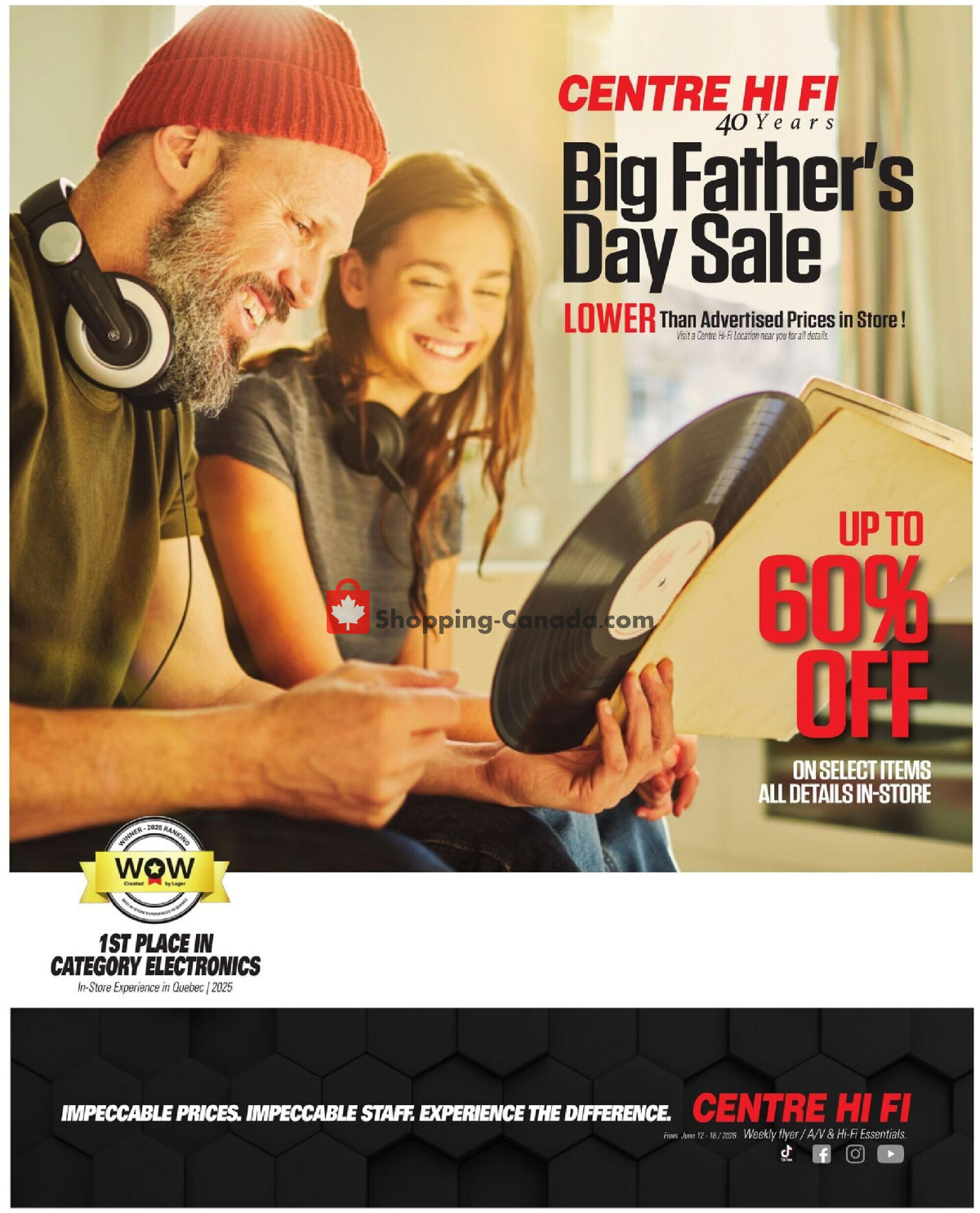 Centre Hi-Fi flyer from Friday June 12, 2026 to Thursday June 18, 2026 - page 1