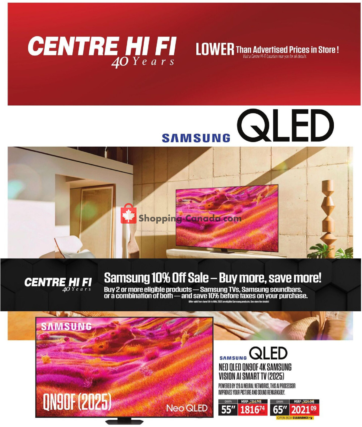 Centre Hi-Fi flyer from Friday June 12, 2026 to Thursday June 18, 2026 - page 20