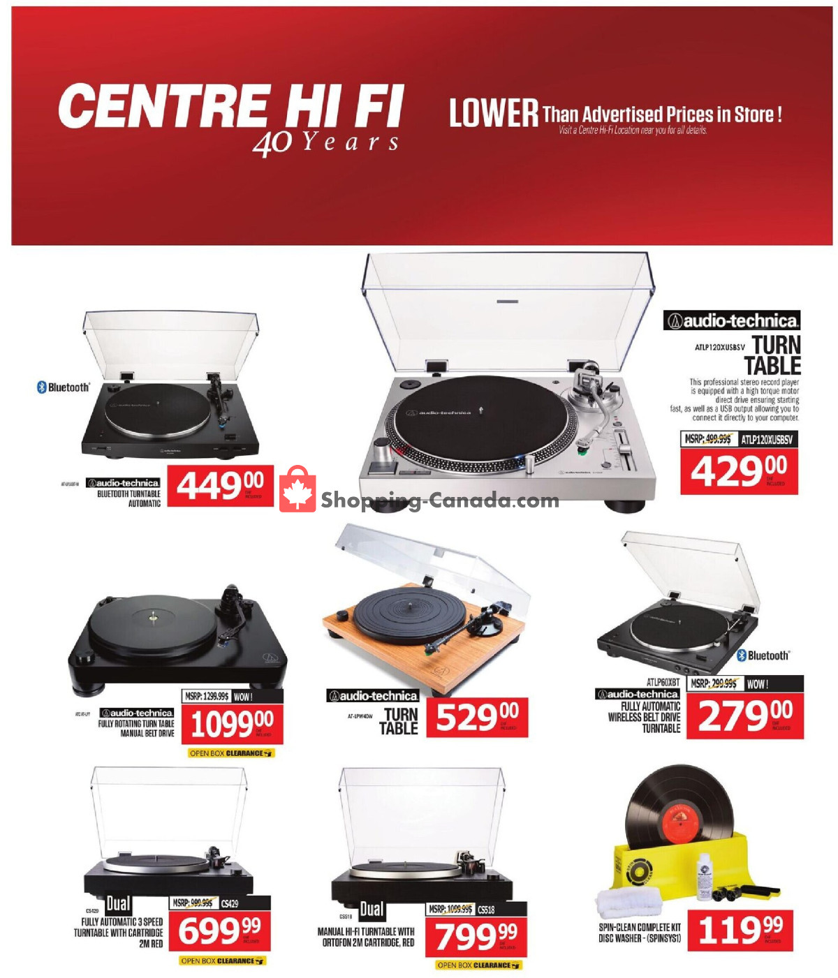 Centre Hi-Fi flyer from Friday June 12, 2026 to Thursday June 18, 2026 - page 56