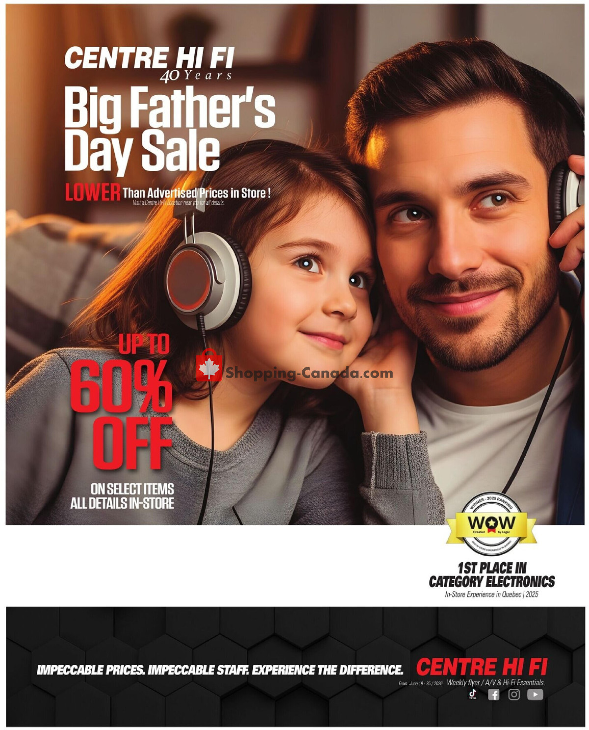 Centre Hi-Fi flyer from Friday June 19, 2026 to Thursday June 25, 2026 - page 1