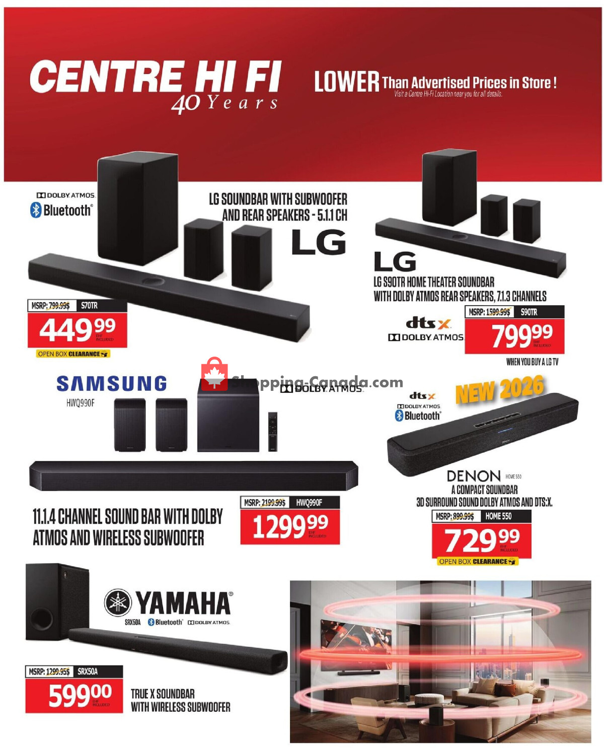 Centre Hi-Fi flyer from Friday June 19, 2026 to Thursday June 25, 2026 - page 43