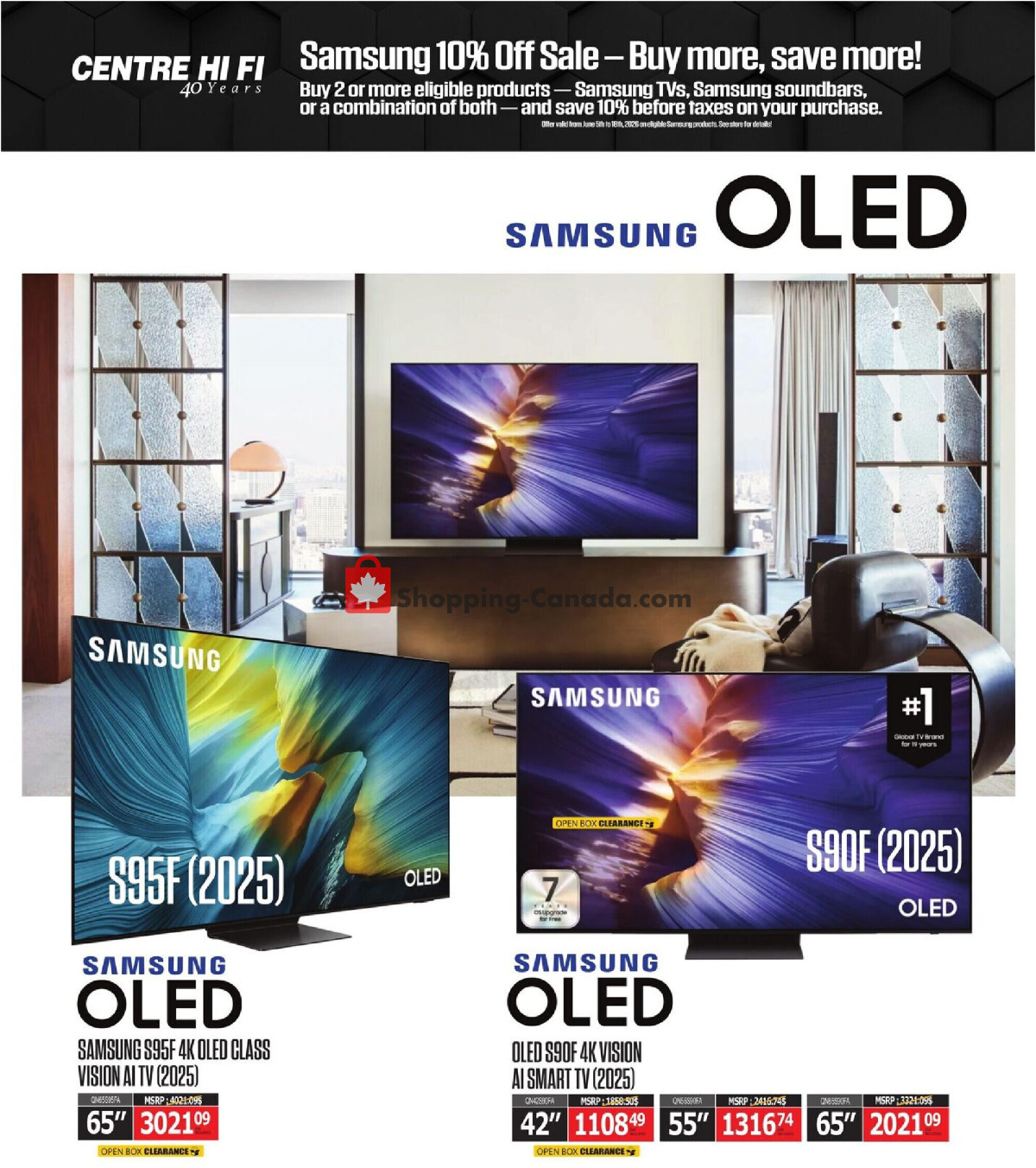 Centre Hi-Fi flyer from Friday June 5, 2026 to Thursday June 11, 2026 - page 16