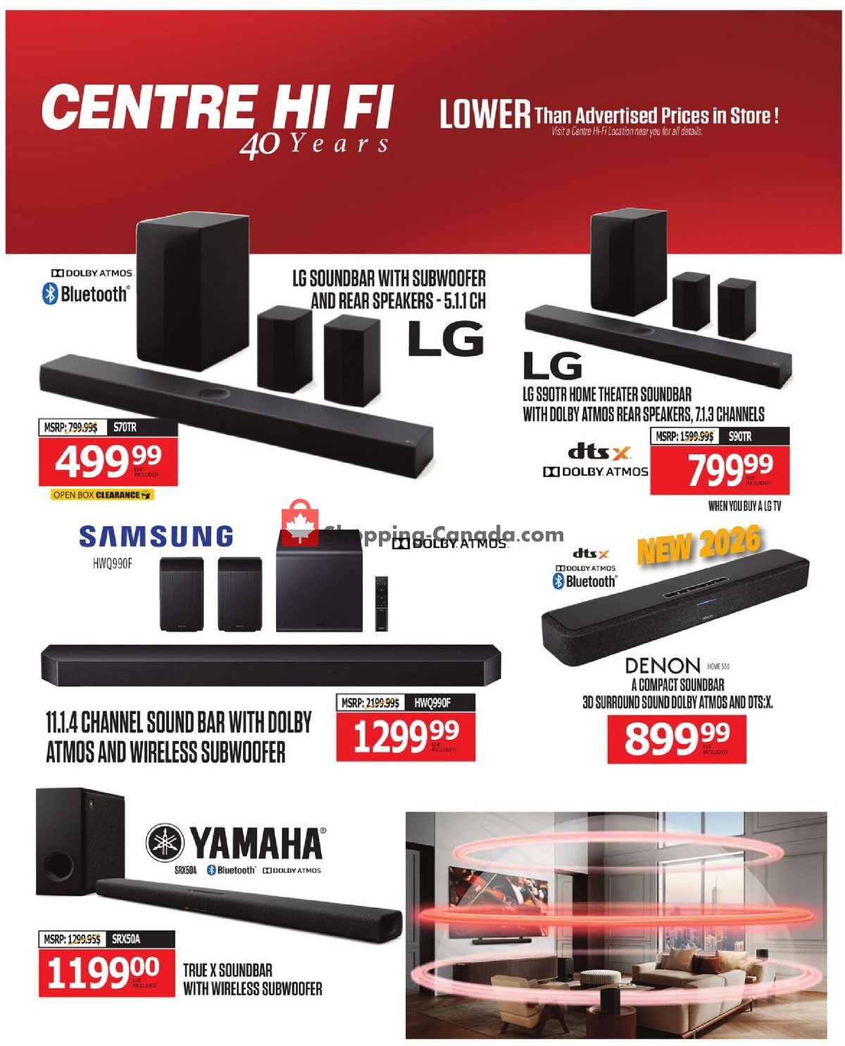 Centre Hi-Fi flyer from Friday June 5, 2026 to Thursday June 11, 2026 - page 40