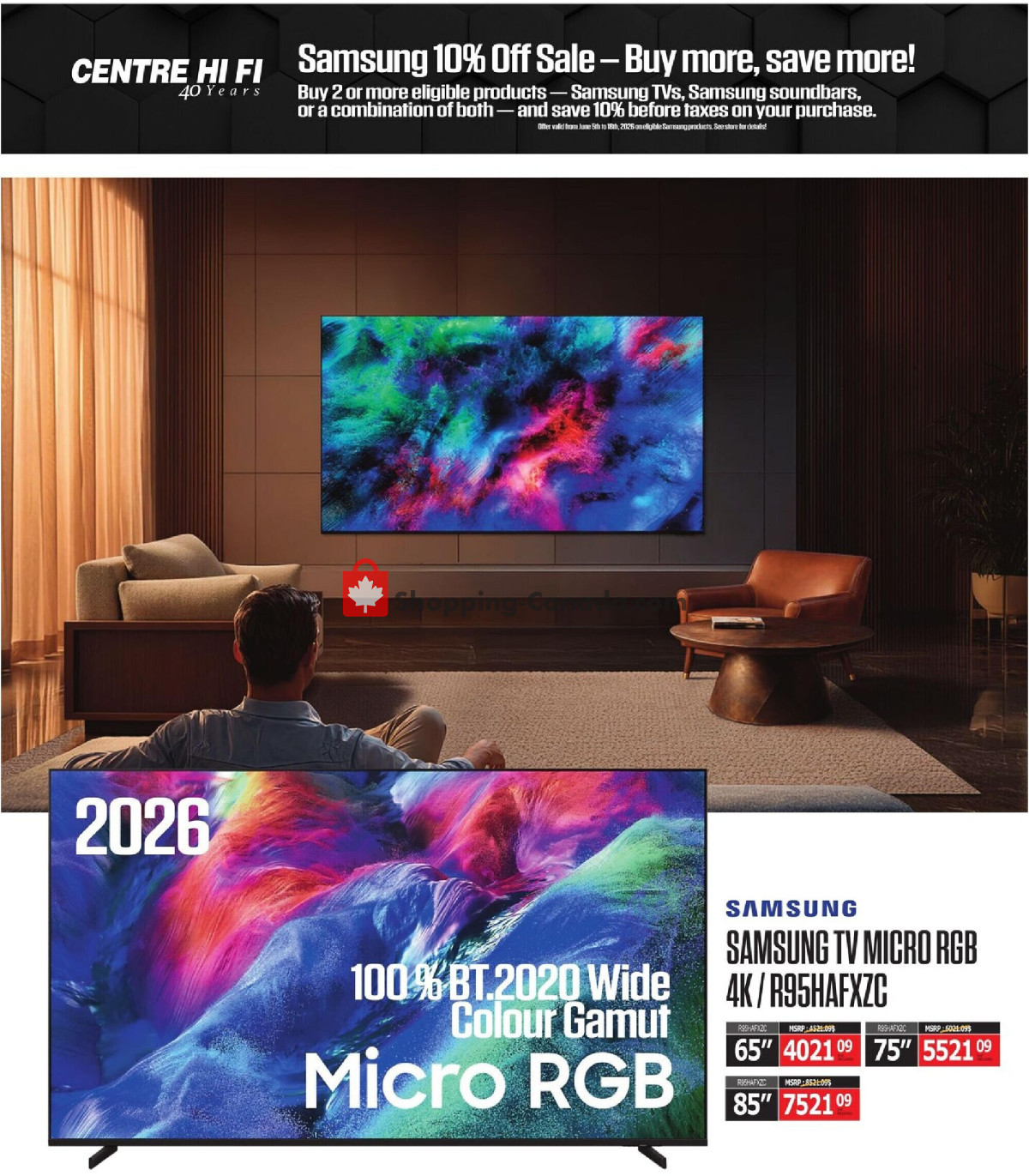 Centre Hi-Fi flyer from Friday June 5, 2026 to Thursday June 11, 2026 - page 9
