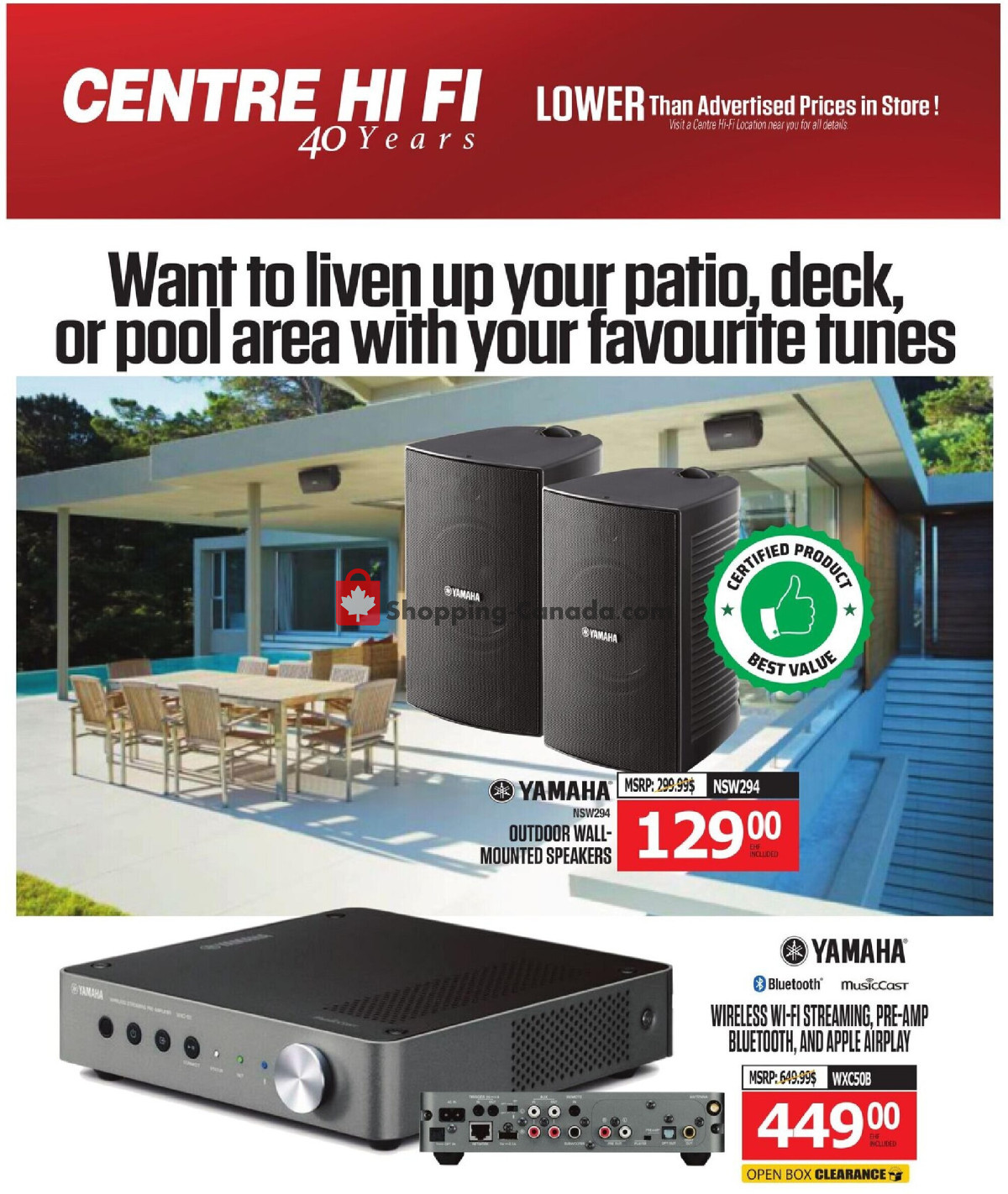 Centre Hi-Fi flyer from Friday May 1, 2026 to Thursday May 7, 2026 - page 15