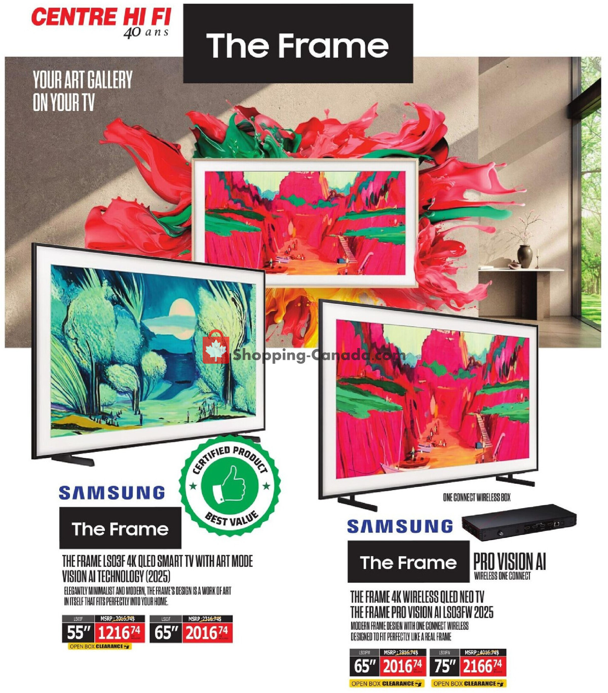 Centre Hi-Fi flyer from Friday May 1, 2026 to Thursday May 7, 2026 - page 23