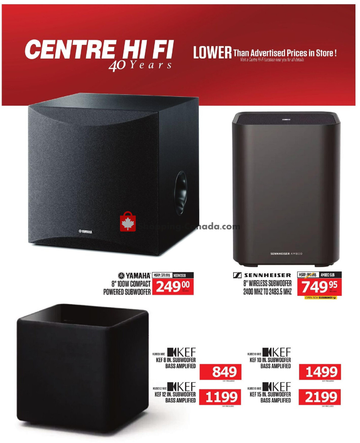 Centre Hi-Fi flyer from Friday May 1, 2026 to Thursday May 7, 2026 - page 71
