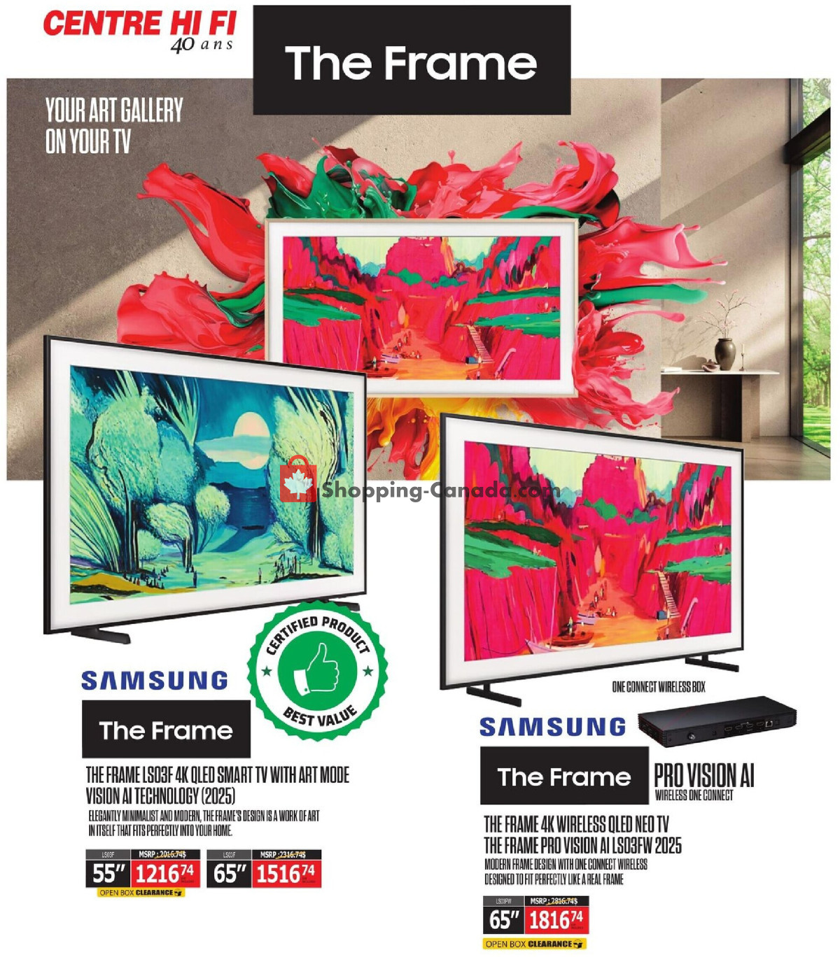 Centre Hi-Fi flyer from Friday May 15, 2026 to Thursday May 21, 2026 - page 22
