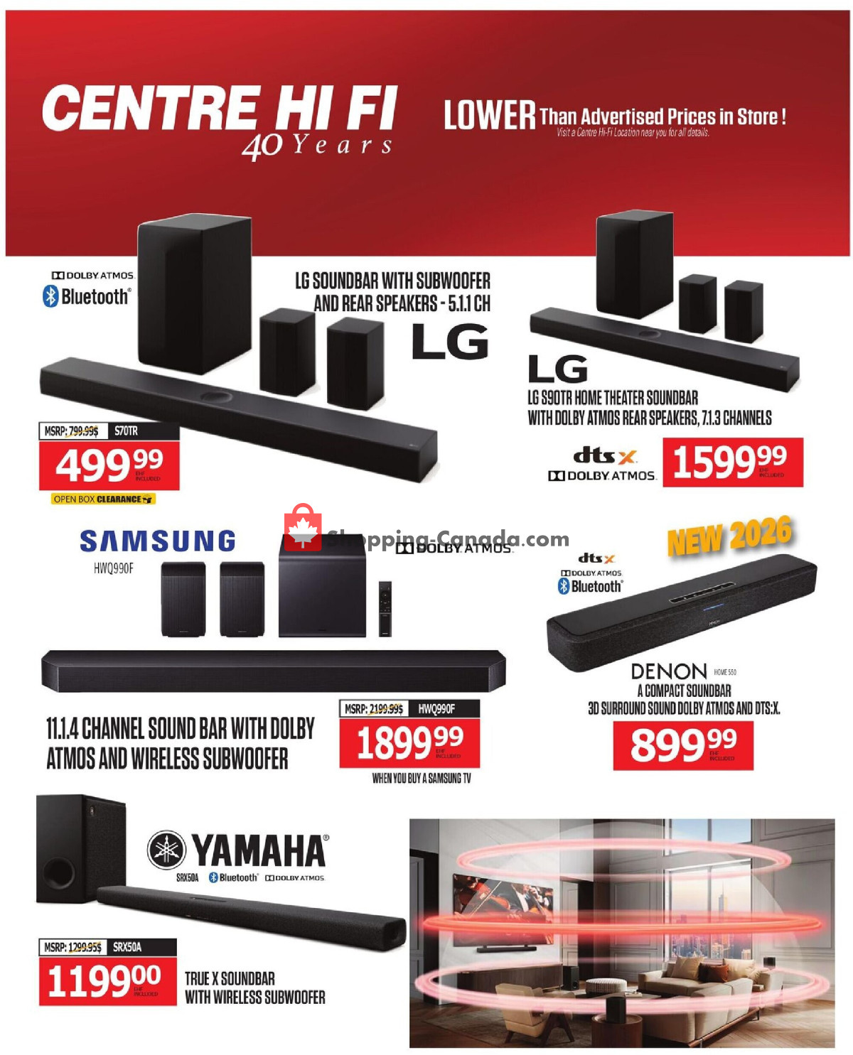 Centre Hi-Fi flyer from Friday May 22, 2026 to Thursday May 28, 2026 - page 38