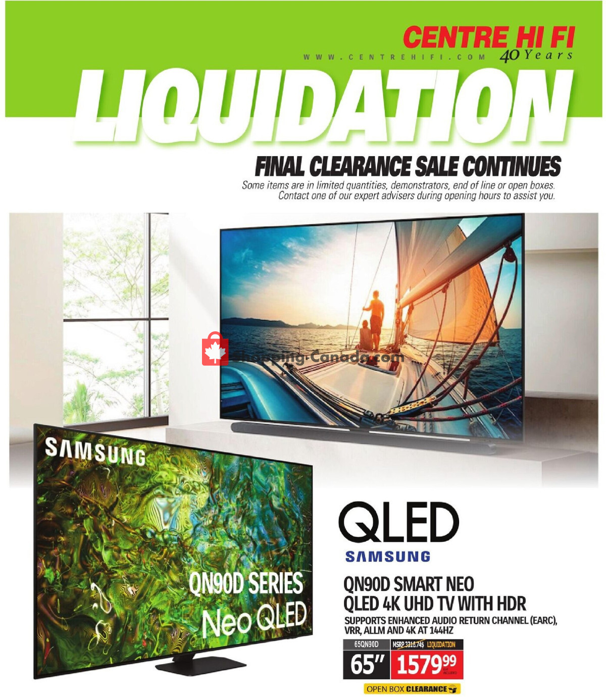 Centre Hi-Fi flyer from Friday May 8, 2026 to Thursday May 14, 2026 - page 83