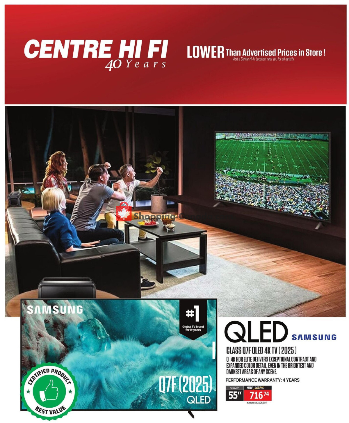 Centre Hi-Fi flyer from Friday October 2, 2026 to Thursday October 8, 2026 - page 34
