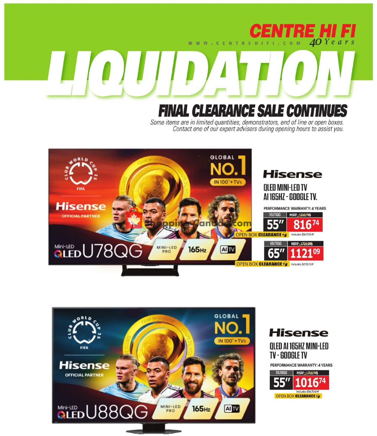 Centre Hi-Fi flyer from Friday October 2, 2026 to Thursday October 8, 2026 - page 38