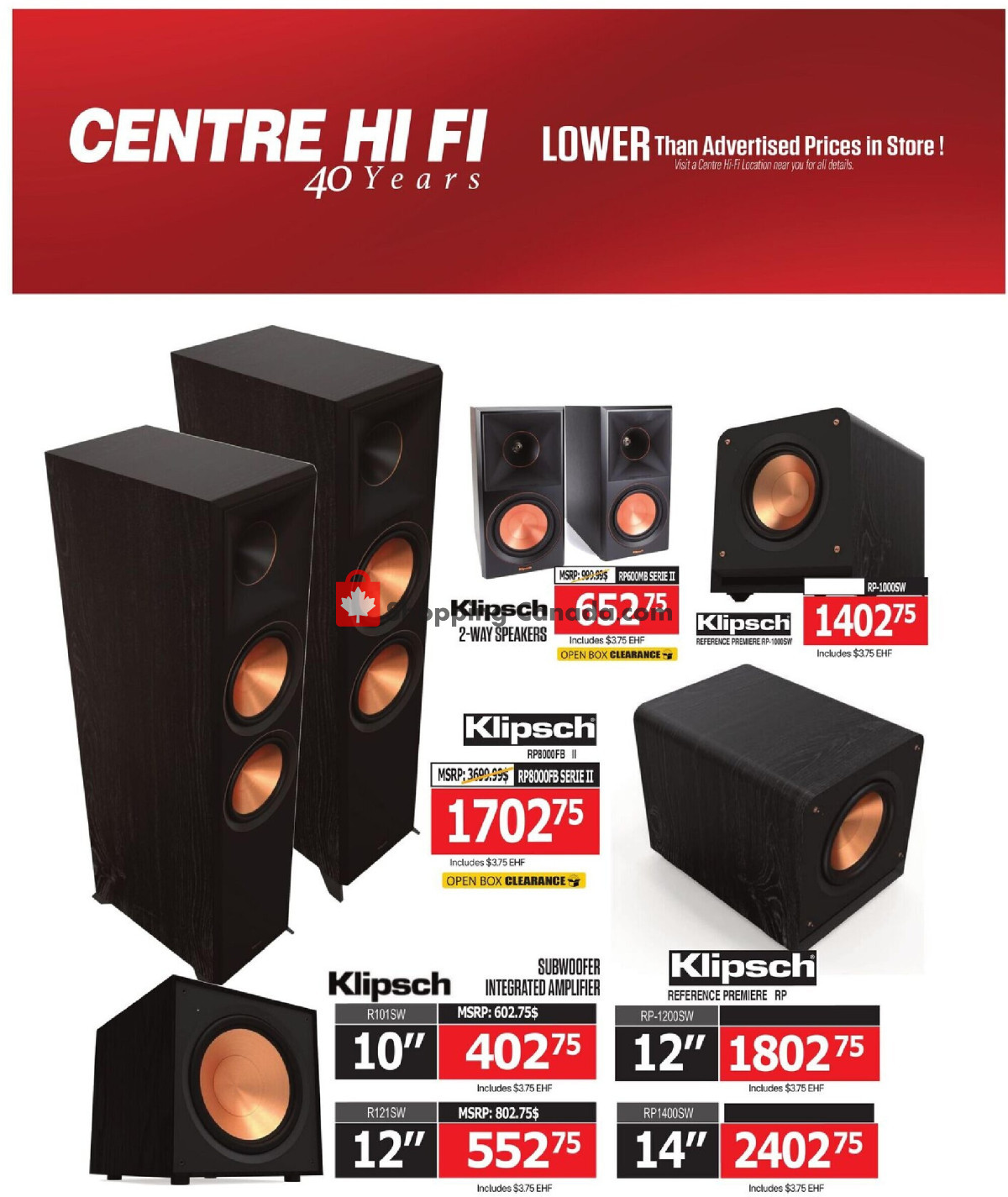 Centre Hi-Fi flyer from Friday October 2, 2026 to Thursday October 8, 2026 - page 75