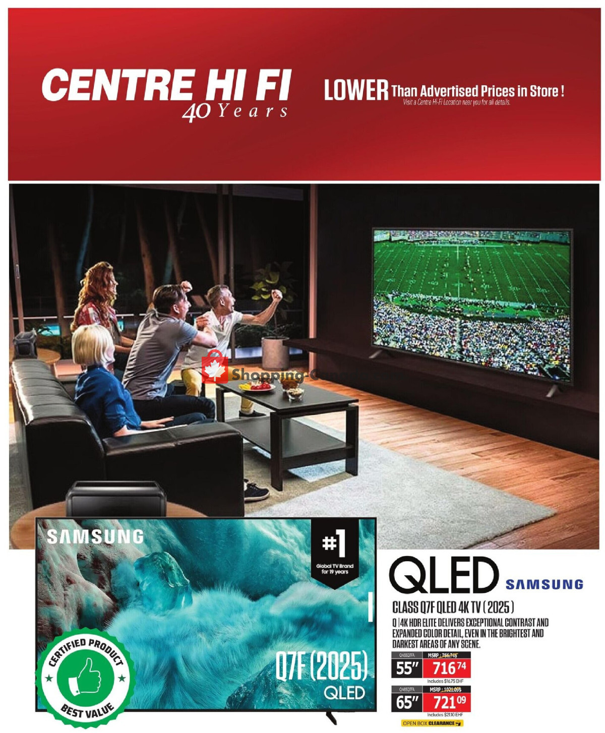 Centre Hi-Fi flyer from Friday September 18, 2026 to Thursday September 24, 2026 - page 35