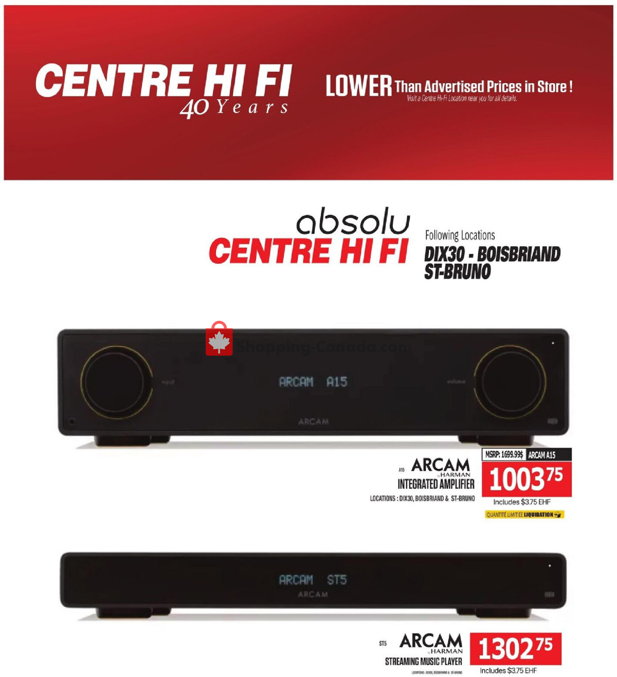 Centre Hi-Fi flyer from Friday September 18, 2026 to Thursday September 24, 2026 - page 59