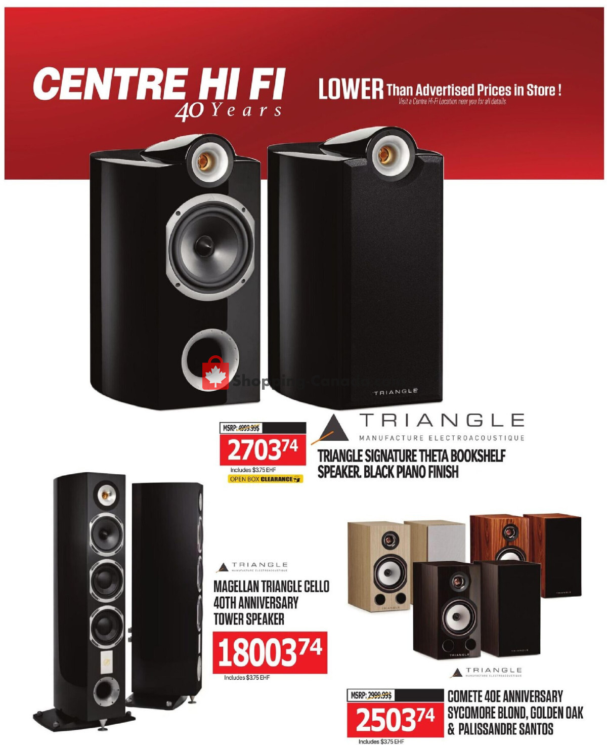 Centre Hi-Fi flyer from Friday September 18, 2026 to Thursday September 24, 2026 - page 71