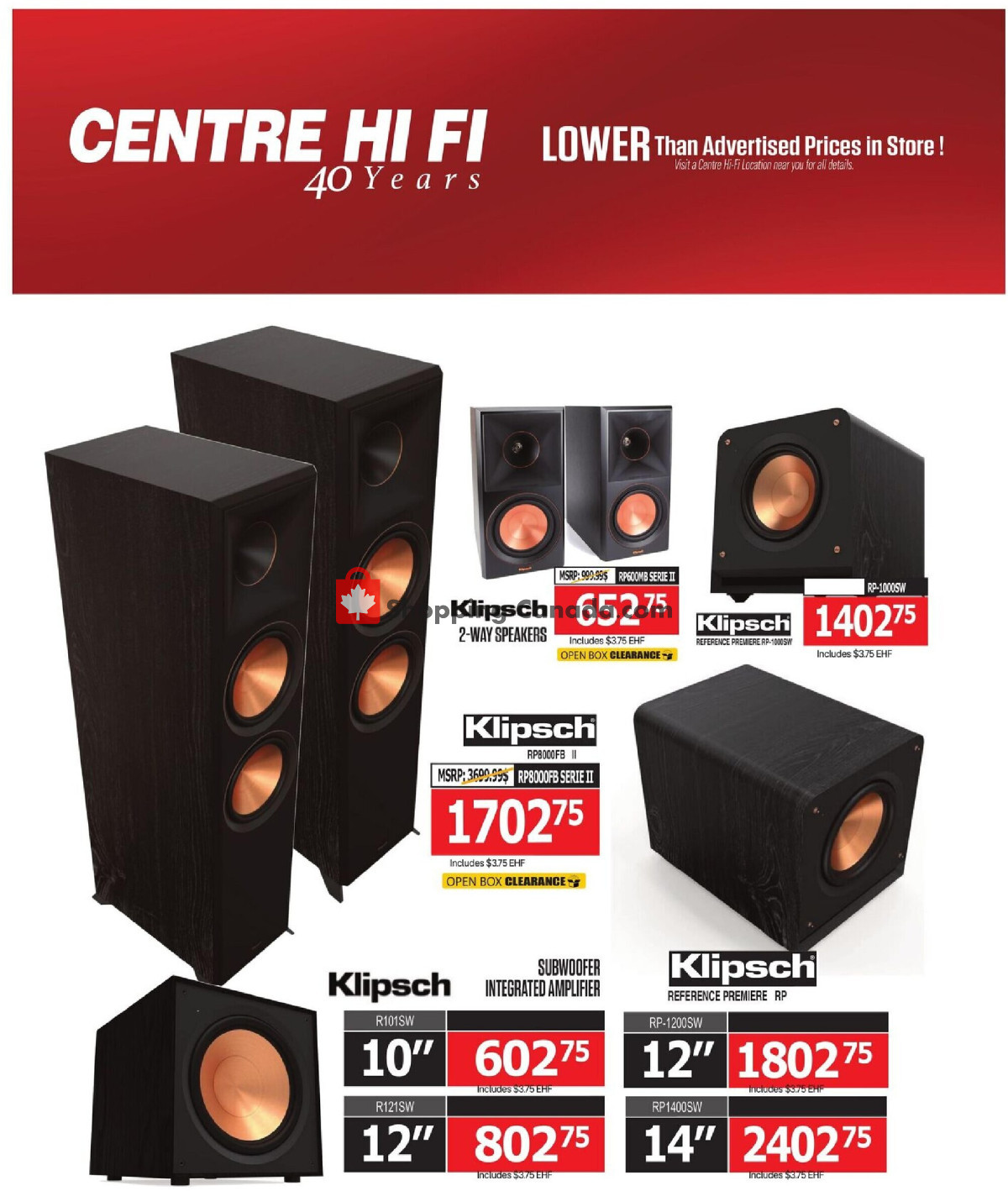Centre Hi-Fi flyer from Friday September 18, 2026 to Thursday September 24, 2026 - page 77