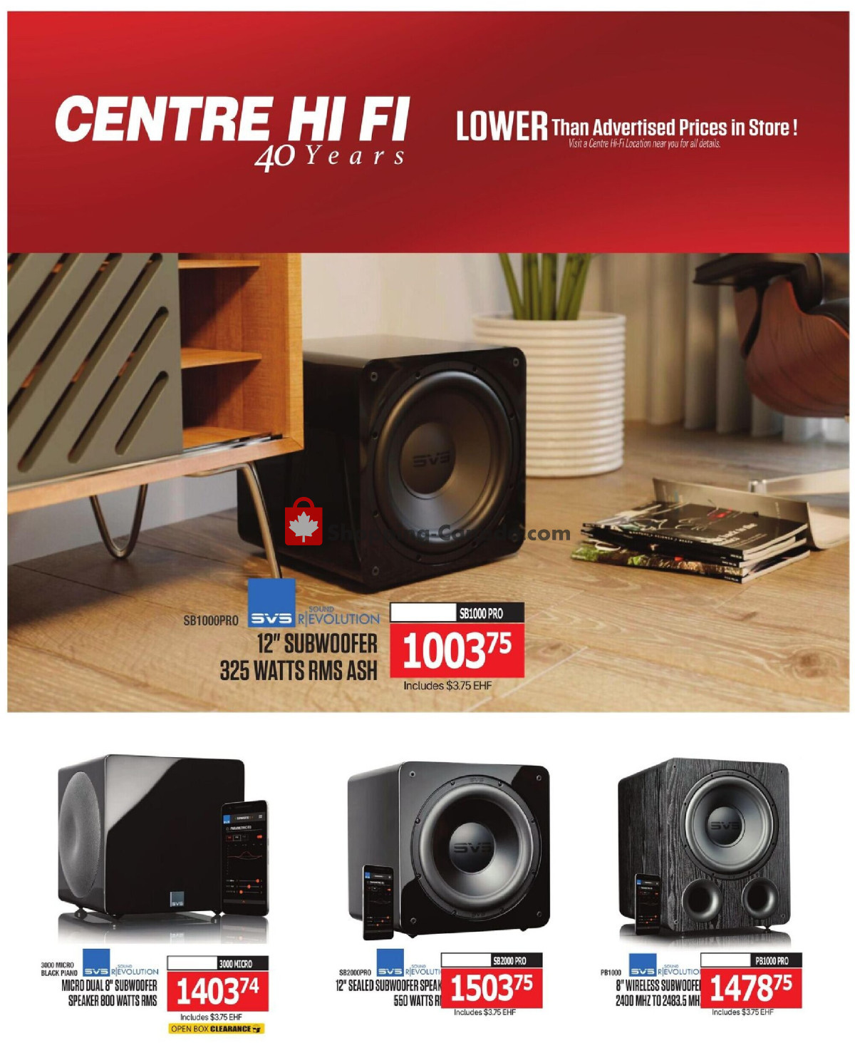 Centre Hi-Fi flyer from Friday September 18, 2026 to Thursday September 24, 2026 - page 84