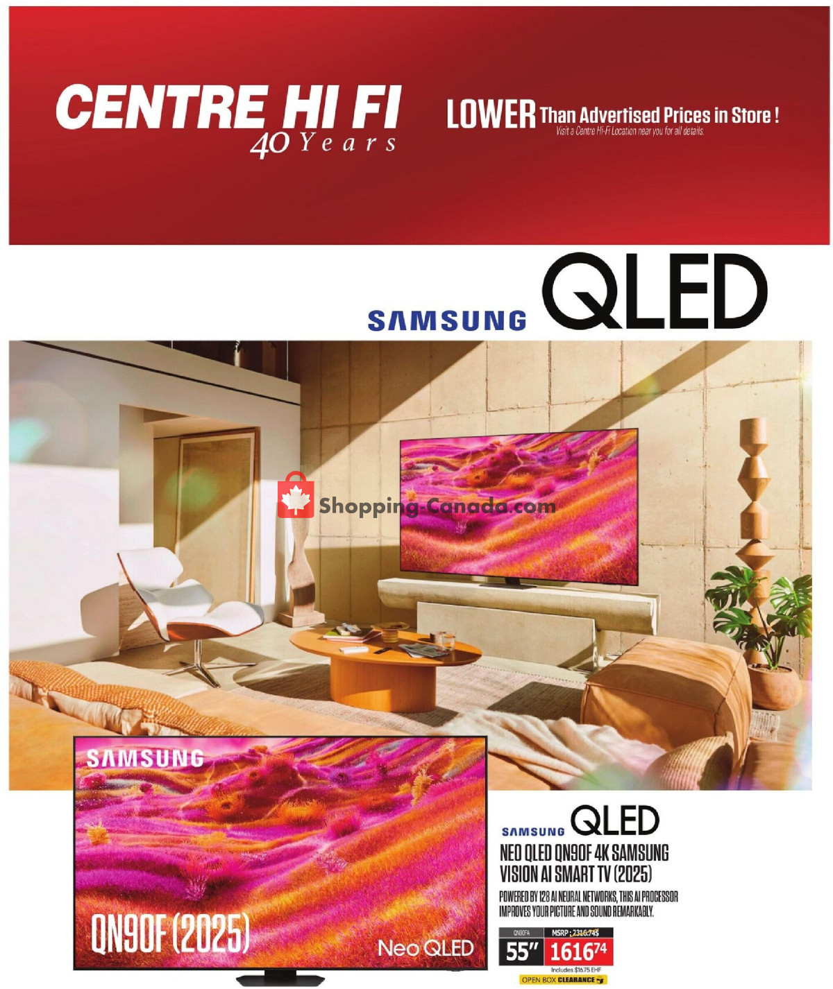 Centre Hi-Fi flyer from Friday September 25, 2026 to Thursday October 1, 2026 - page 37