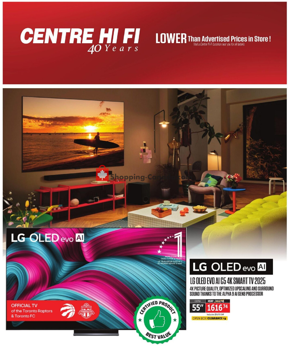 Centre Hi-Fi flyer from Friday September 25, 2026 to Thursday October 1, 2026 - page 39